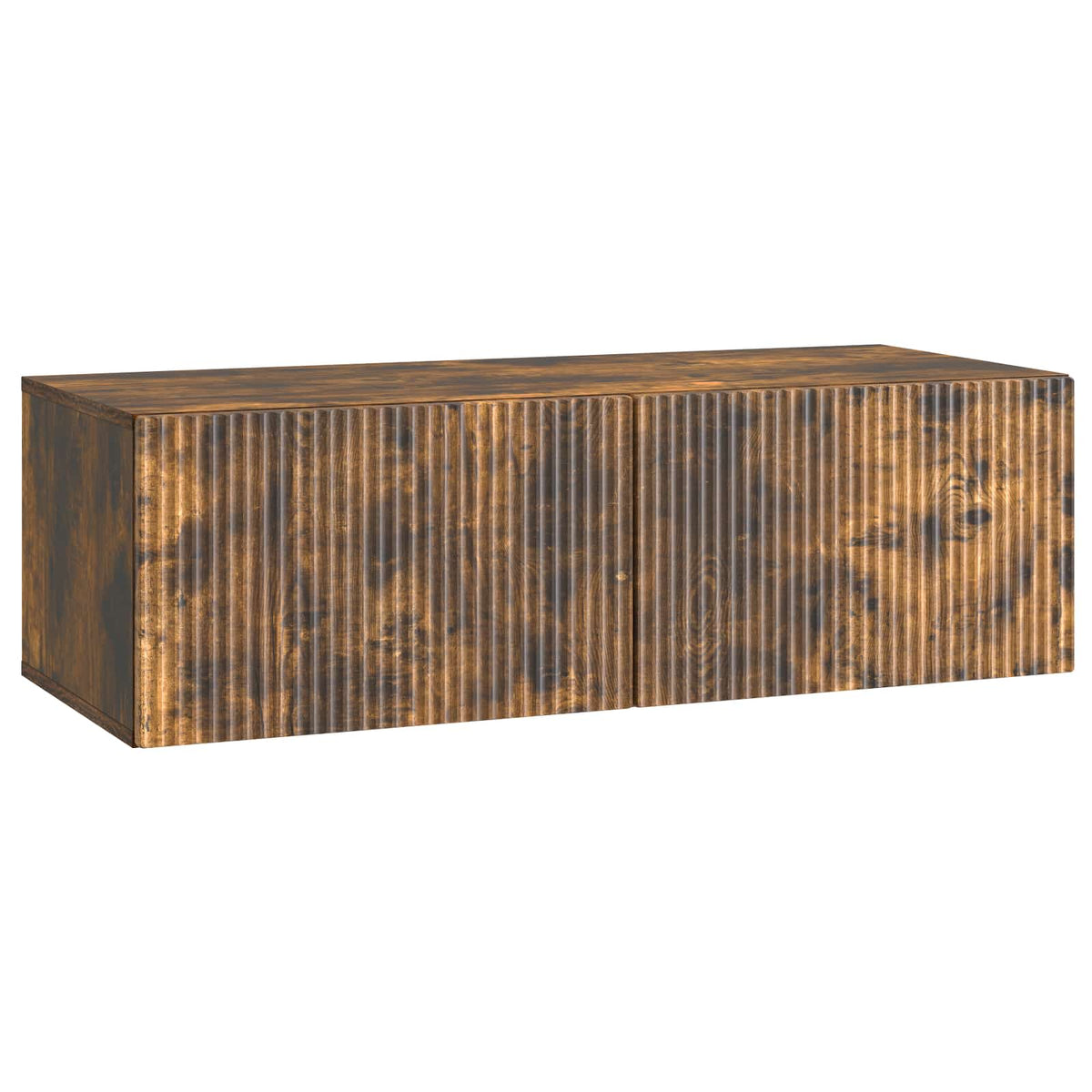 Nástěnná Tv Skříň Kouřový Dub 98 X 41 X 30 Cm Kompozitní Dřevo