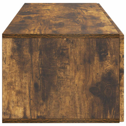 Nástěnná Tv Skříň Kouřový Dub 98 X 41 X 30 Cm Kompozitní Dřevo
