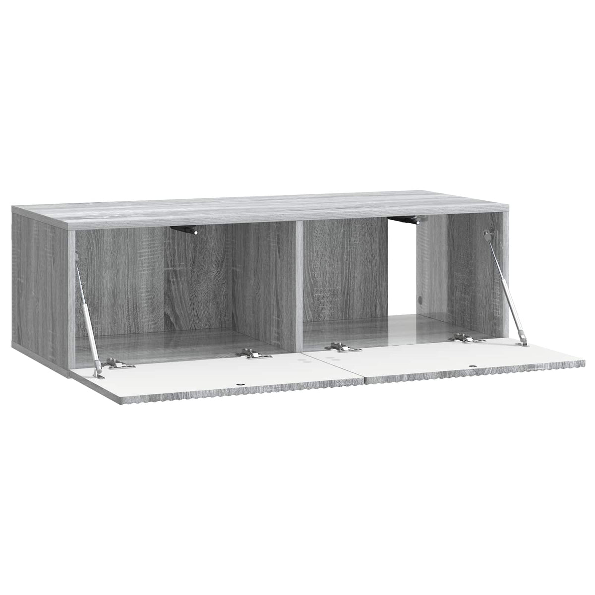 Nástěnná Tv Skříň Šedá Sonoma 98 X 41 X 30 Cm Kompozitní Dřevo