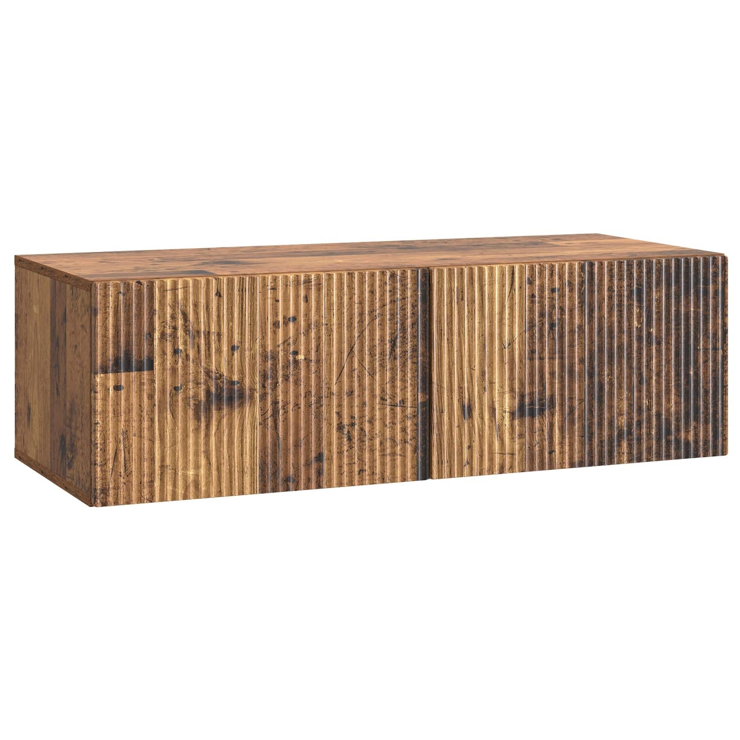 Nástěnná Tv Skříň Staré Dřevo 98 X 41 X 30 Cm Kompozitní Dřevo