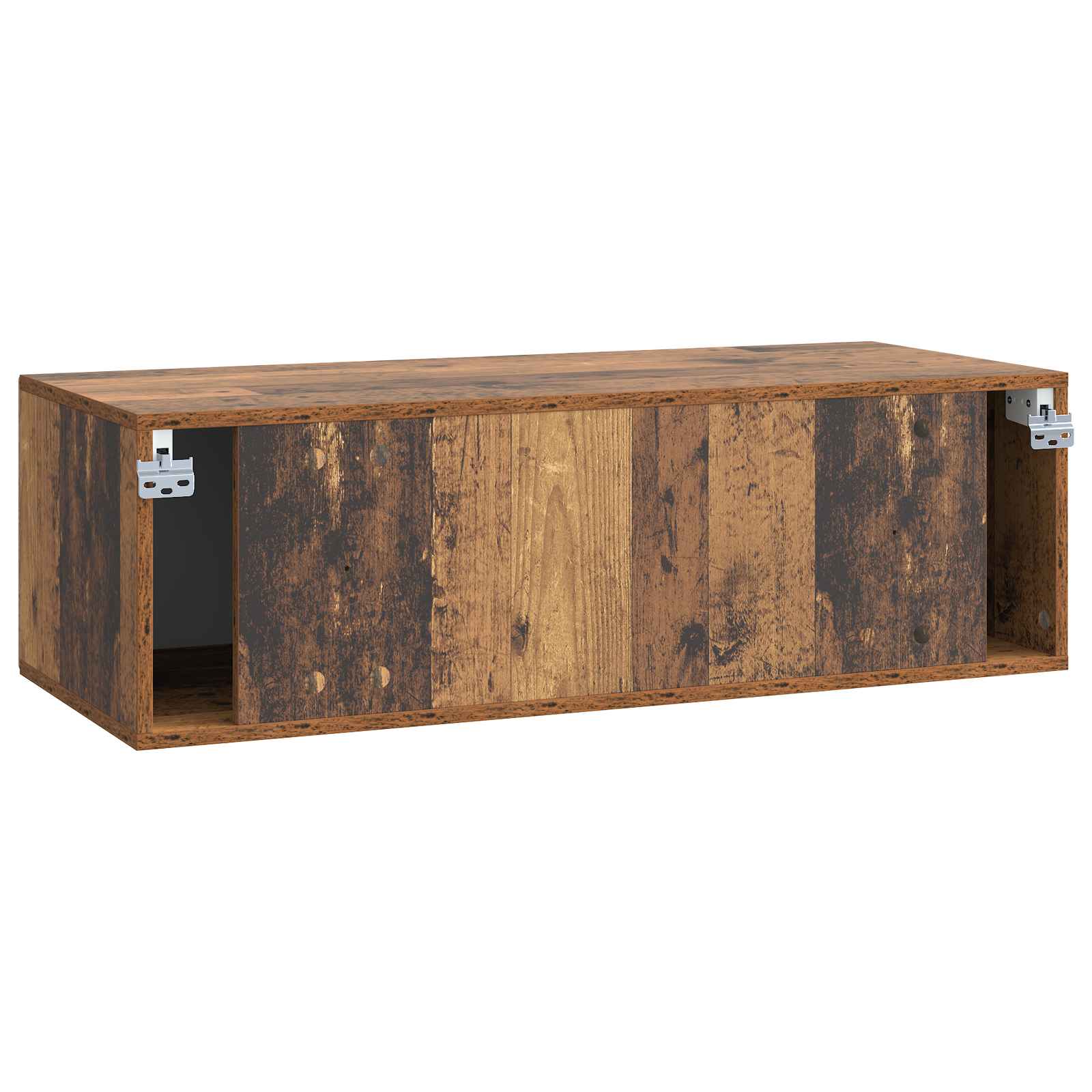 Nástěnná Tv Skříň Staré Dřevo 98 X 41 X 30 Cm Kompozitní Dřevo