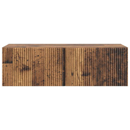 Nástěnná Tv Skříň Staré Dřevo 98 X 41 X 30 Cm Kompozitní Dřevo