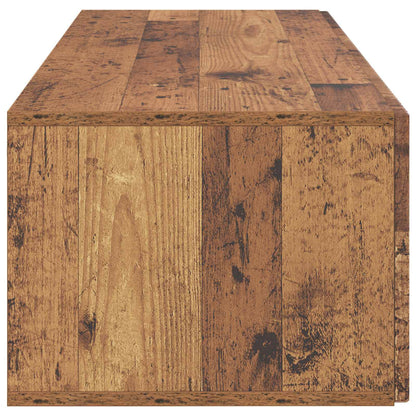 Nástěnná Tv Skříň Staré Dřevo 98 X 41 X 30 Cm Kompozitní Dřevo
