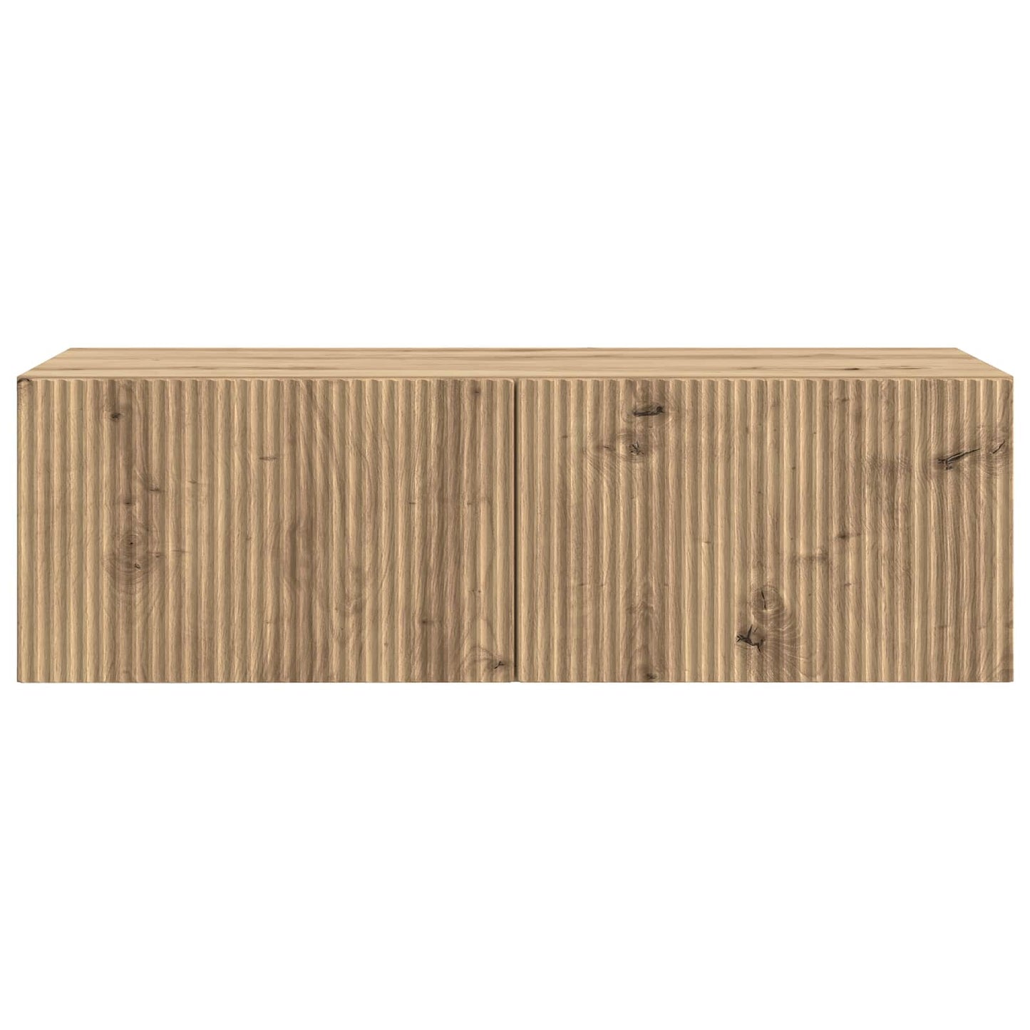 Nástěnná Tv Skříň 98 X 41 X 30 Cm Dub Artisan Kompozitní Dřevo