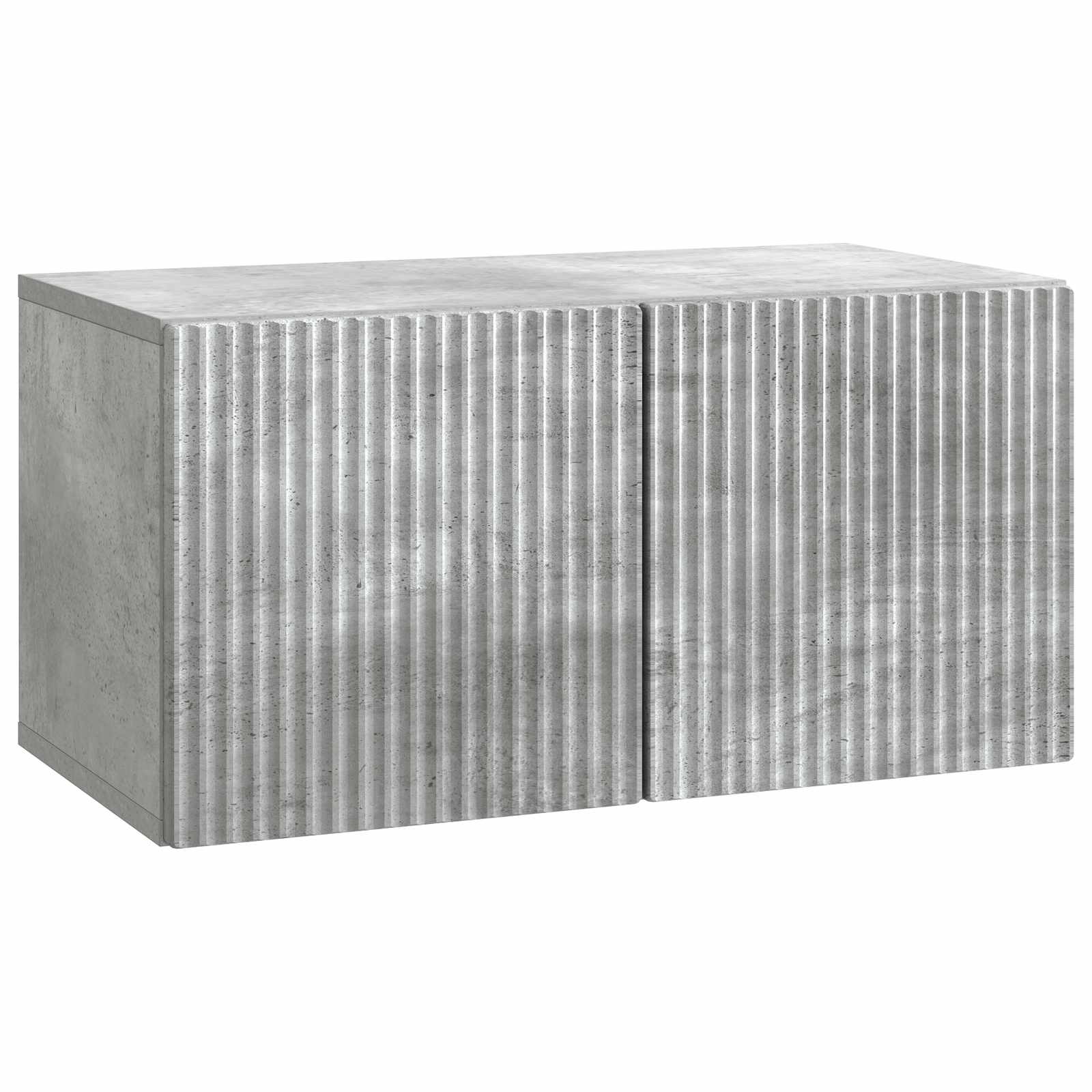 Nástěnná Tv Skříň Nástěnný Betonově Šedá 59,5 X 31 X 30 Cm