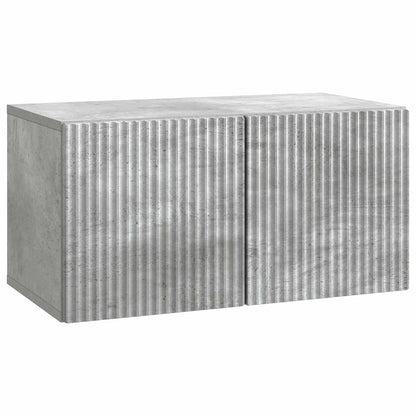 Nástěnná Tv Skříň Nástěnný Betonově Šedá 59,5 X 31 X 30 Cm