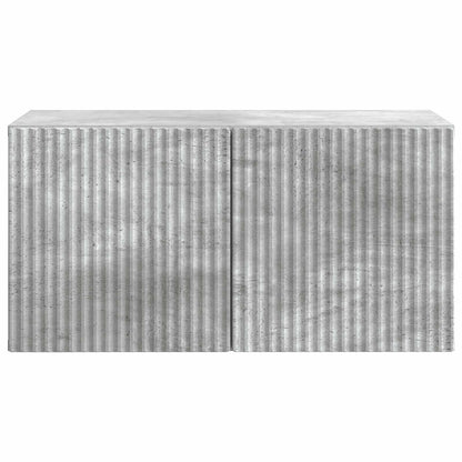 Nástěnná Tv Skříň Nástěnný Betonově Šedá 59,5 X 31 X 30 Cm