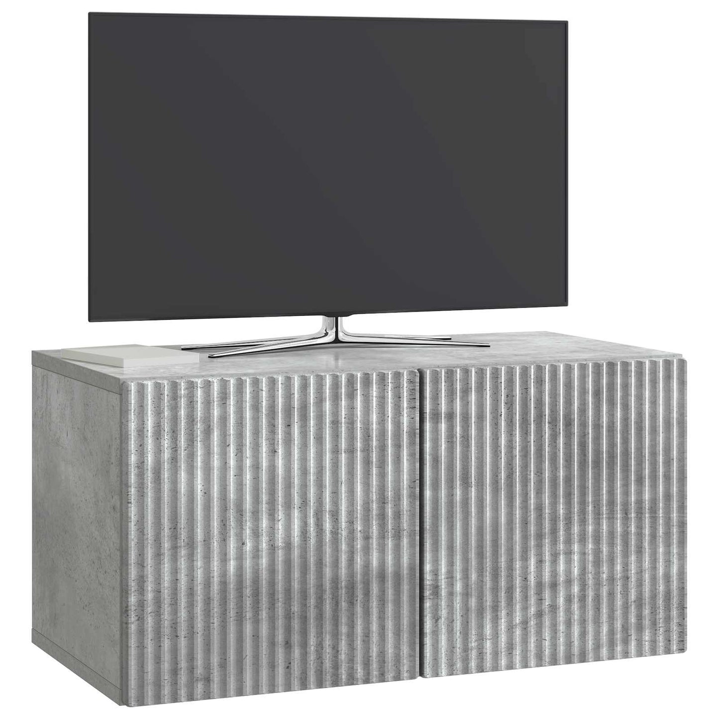 Nástěnná Tv Skříň Nástěnný Betonově Šedá 59,5 X 31 X 30 Cm