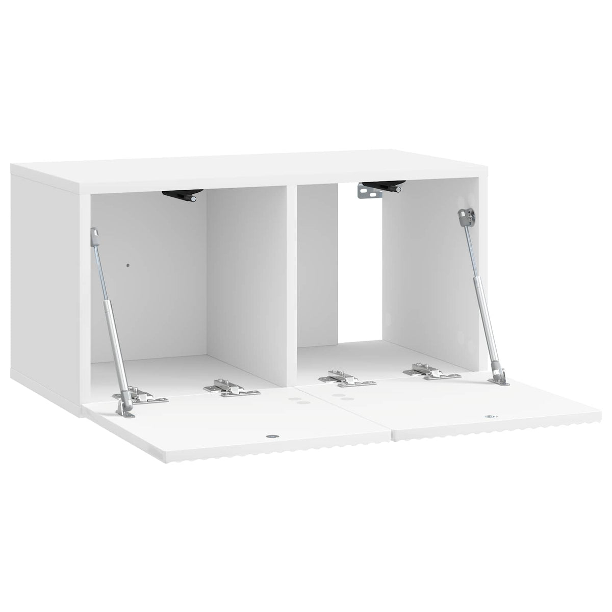 Nástěnná Tv Skříň Bílá S Vysokým Leskem 59,5 X 31 X 30 Cm