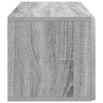 Nástěnná Tv Skříň Nástěnný Šedá Sonoma 59,5 X 31 X 30 Cm