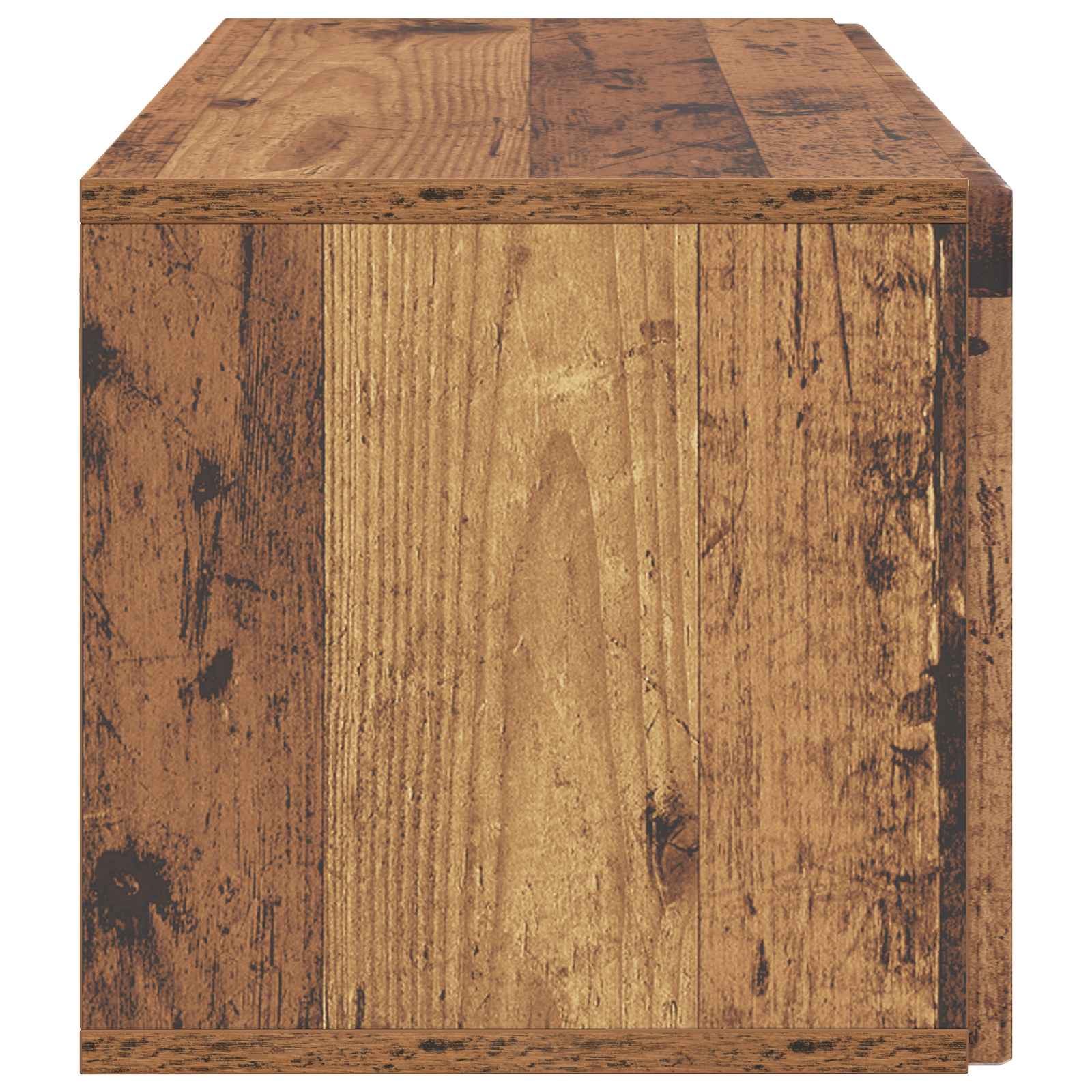 Nástěnná Tv Skříň Nástěnný Staré Dřevo 59,5 X 31 X 30 Cm
