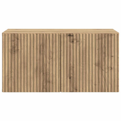 Nástěnná Tv Skříň 59,5 X 31 X 30 Cm Dub Artisan