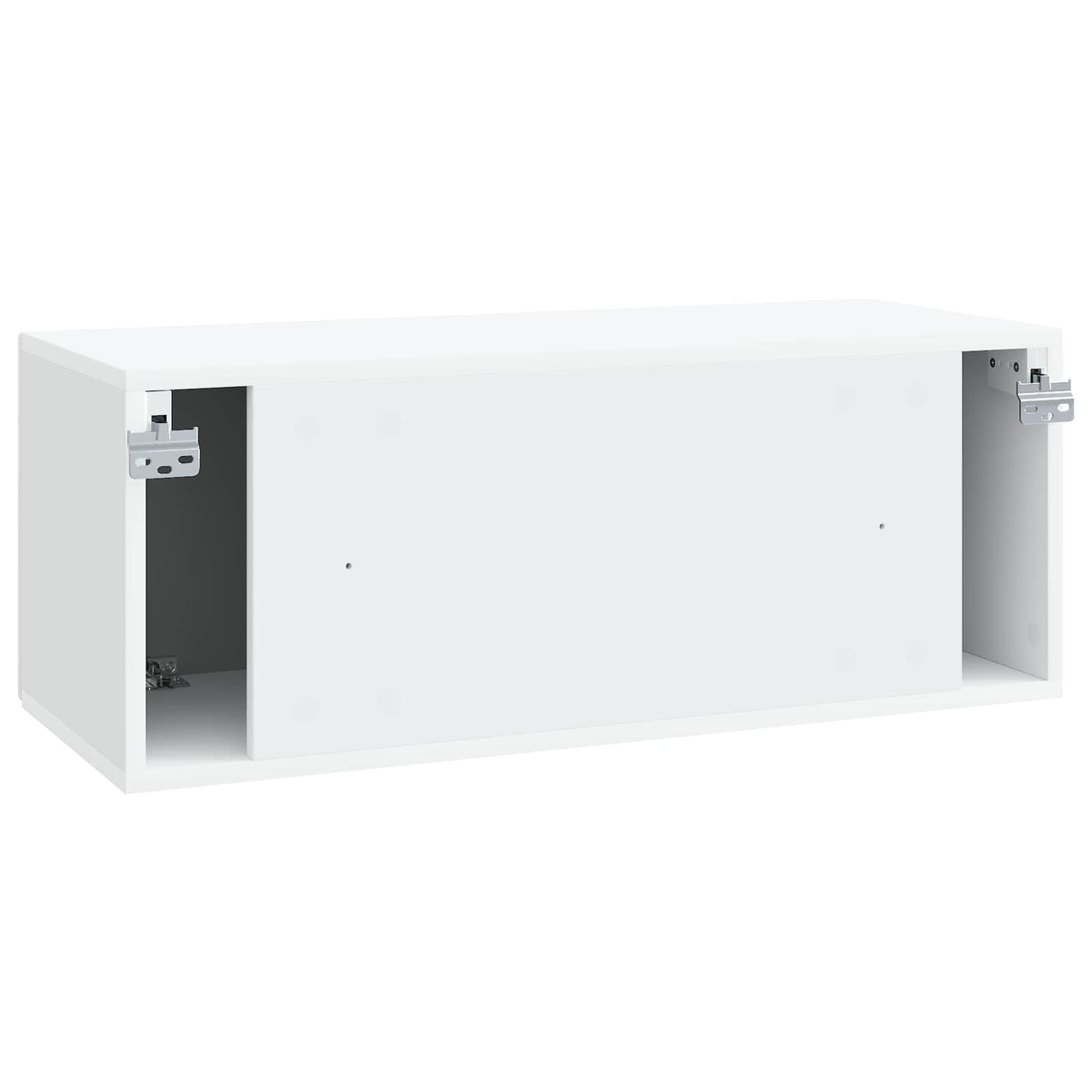 Nástěnná Tv Skříň Bílá 78,5 X 31 X 30 Cm Kompozitní Dřevo