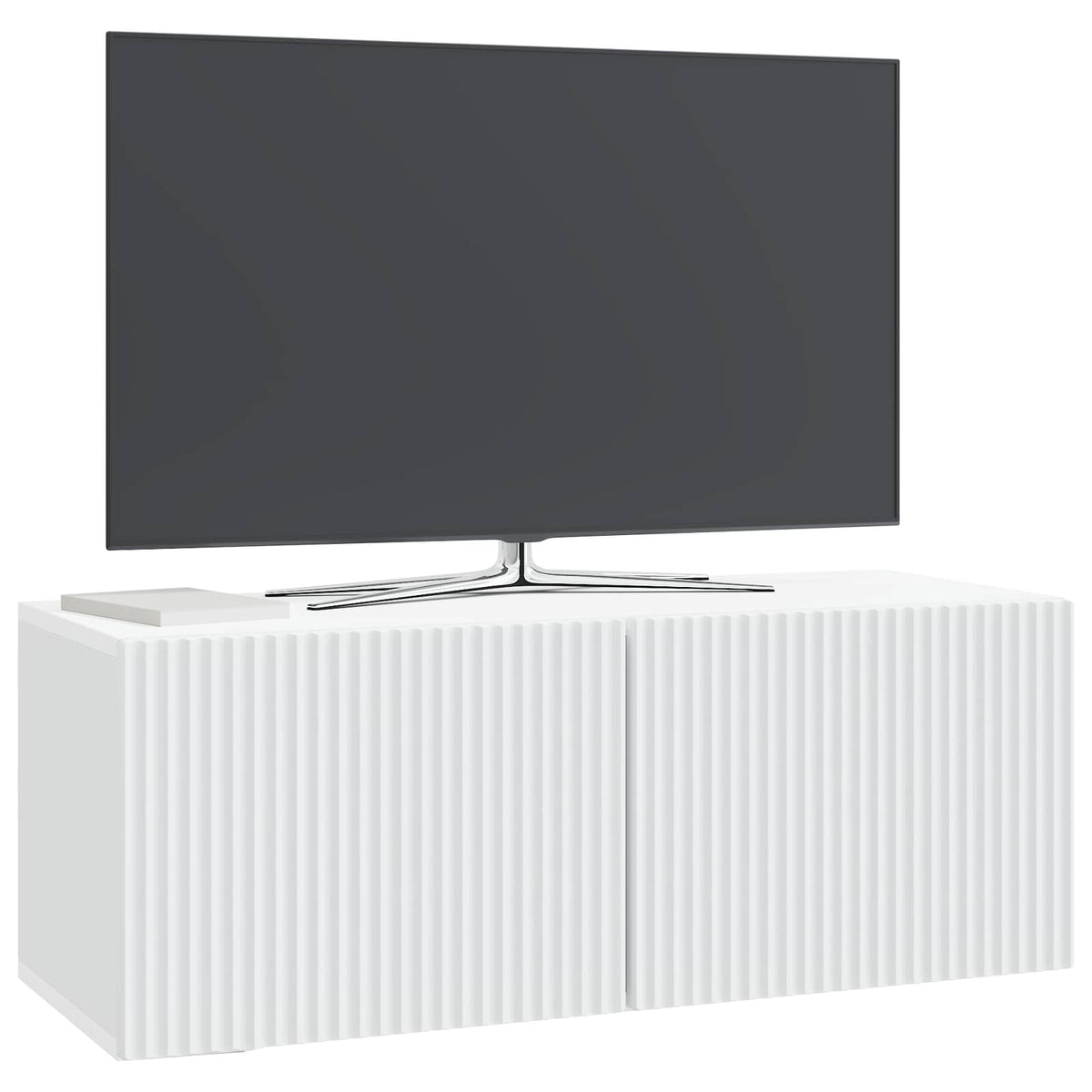 Nástěnná Tv Skříň Bílá 78,5 X 31 X 30 Cm Kompozitní Dřevo