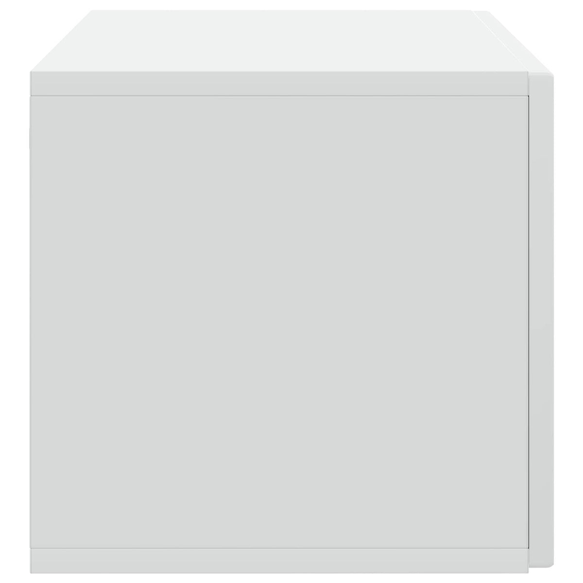 Nástěnná Tv Skříň Bílá 78,5 X 31 X 30 Cm Kompozitní Dřevo