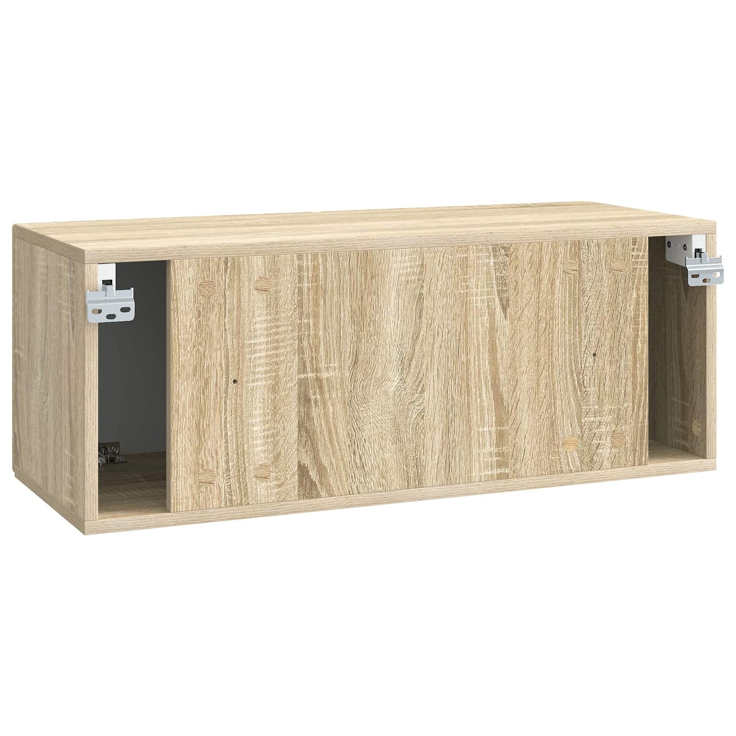 Nástěnná Tv Skříň Dub Sonoma 78,5 X 31 X 30 Cm Kompozitní Dřevo