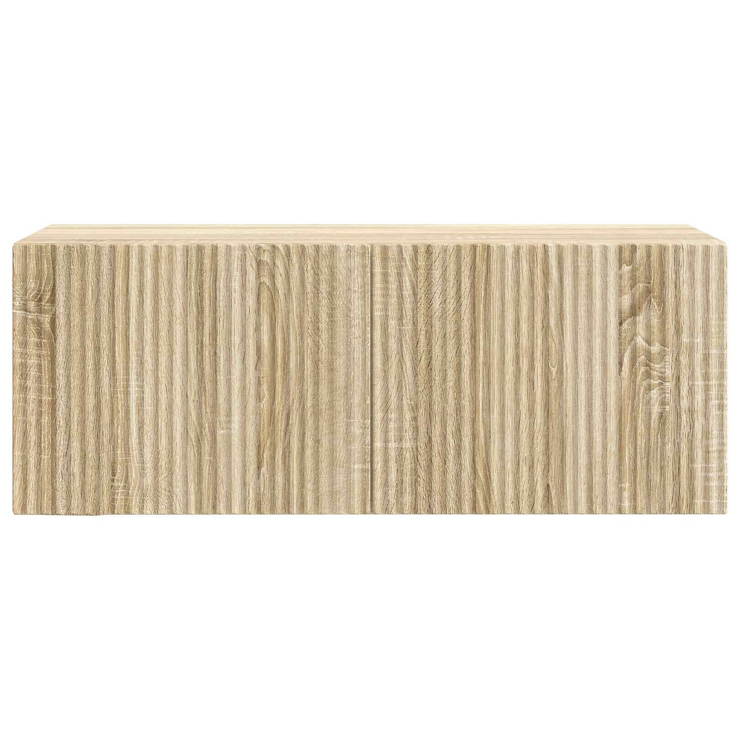 Nástěnná Tv Skříň Dub Sonoma 78,5 X 31 X 30 Cm Kompozitní Dřevo