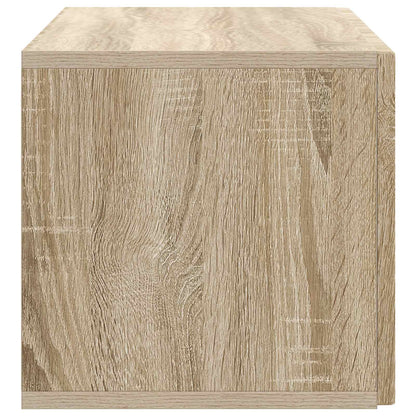 Nástěnná Tv Skříň Dub Sonoma 78,5 X 31 X 30 Cm Kompozitní Dřevo