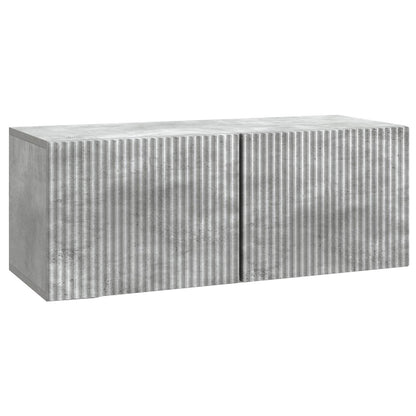 Nástěnná Tv Skříň Nástěnný Betonově Šedá 78,5 X 31 X 30 Cm