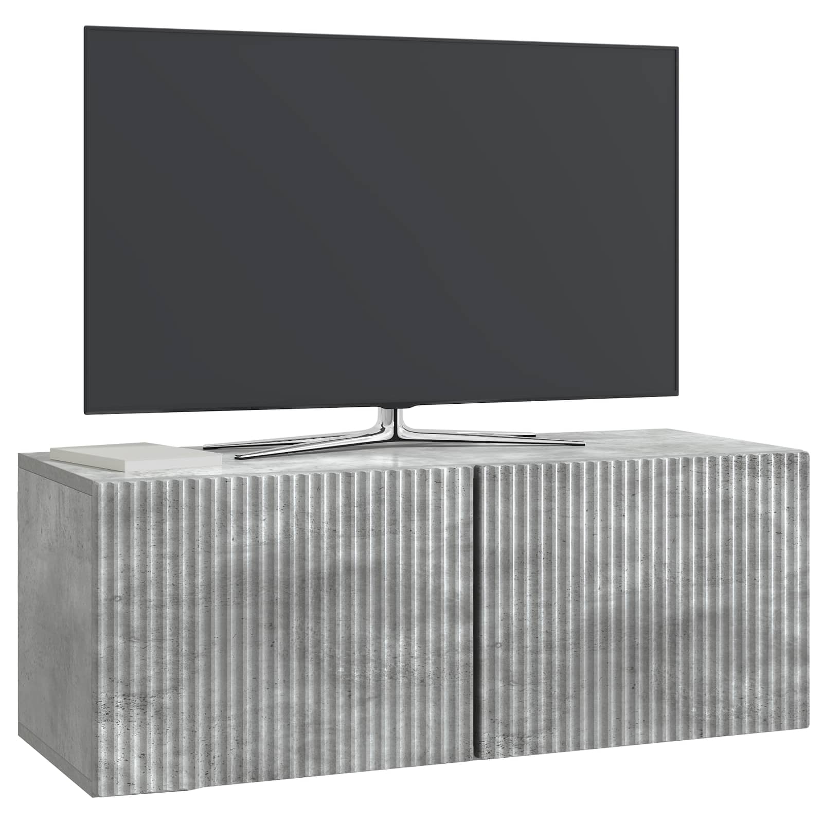Nástěnná Tv Skříň Nástěnný Betonově Šedá 78,5 X 31 X 30 Cm