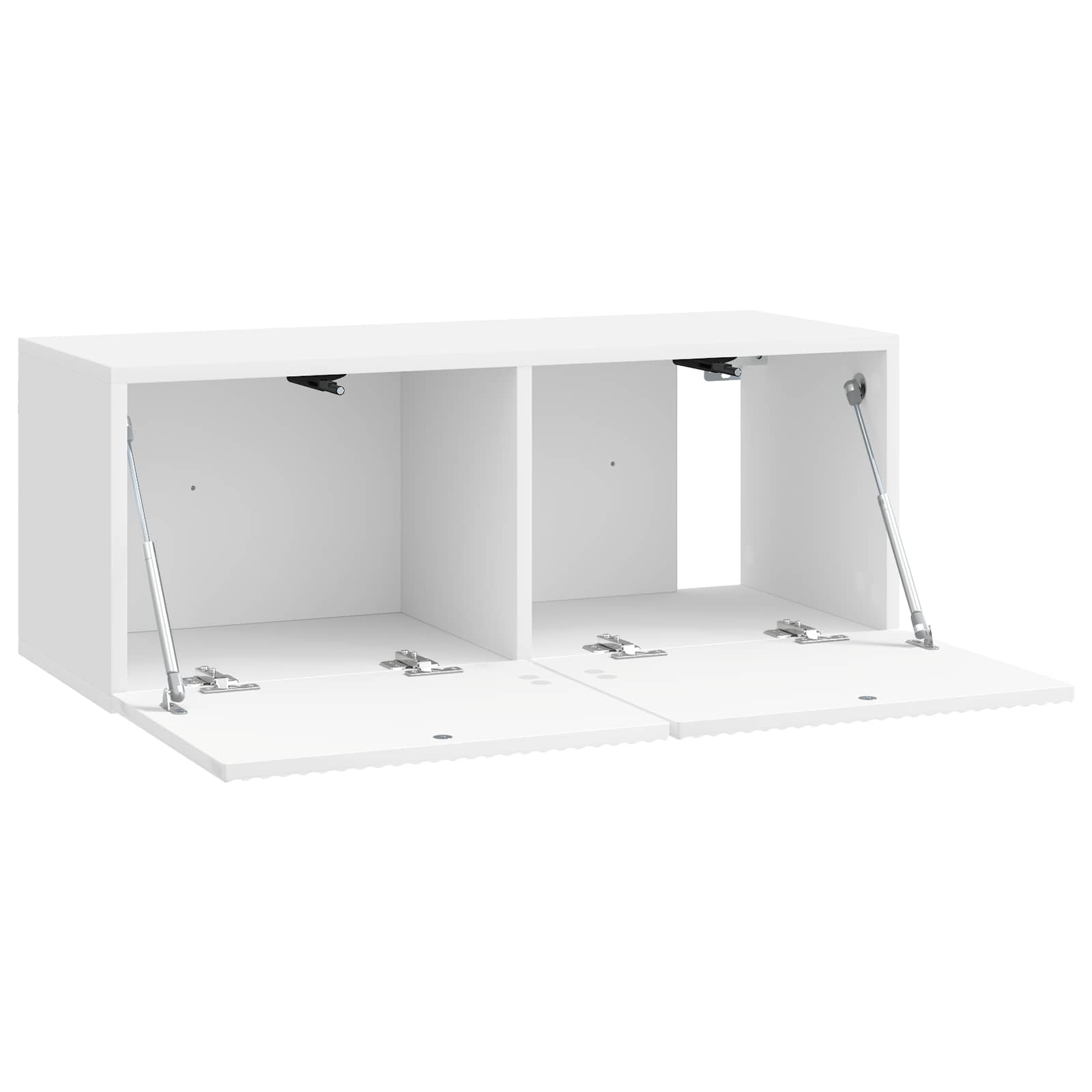 Nástěnná Tv Skříň Bílá S Vysokým Leskem 78,5 X 31 X 30 Cm