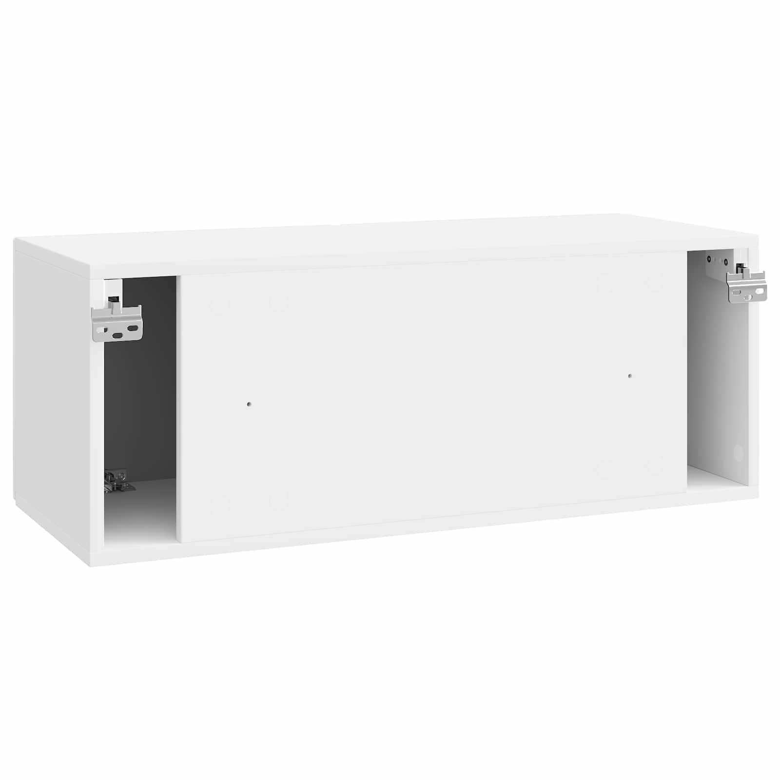 Nástěnná Tv Skříň Bílá S Vysokým Leskem 78,5 X 31 X 30 Cm