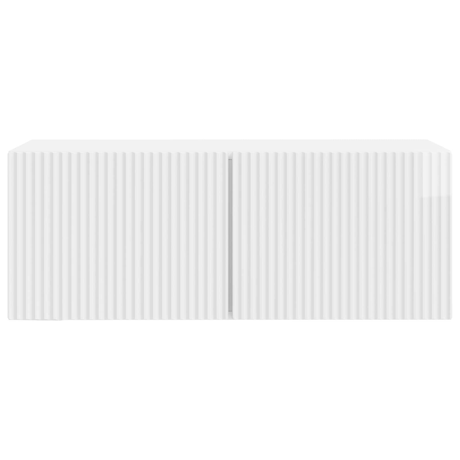 Nástěnná Tv Skříň Bílá S Vysokým Leskem 78,5 X 31 X 30 Cm