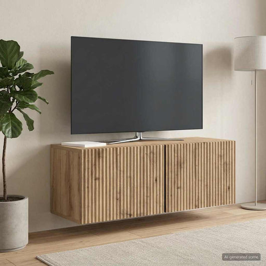 Nástěnná Tv Skříň 78,5 X 31 X 30 Cm Dub Artisan