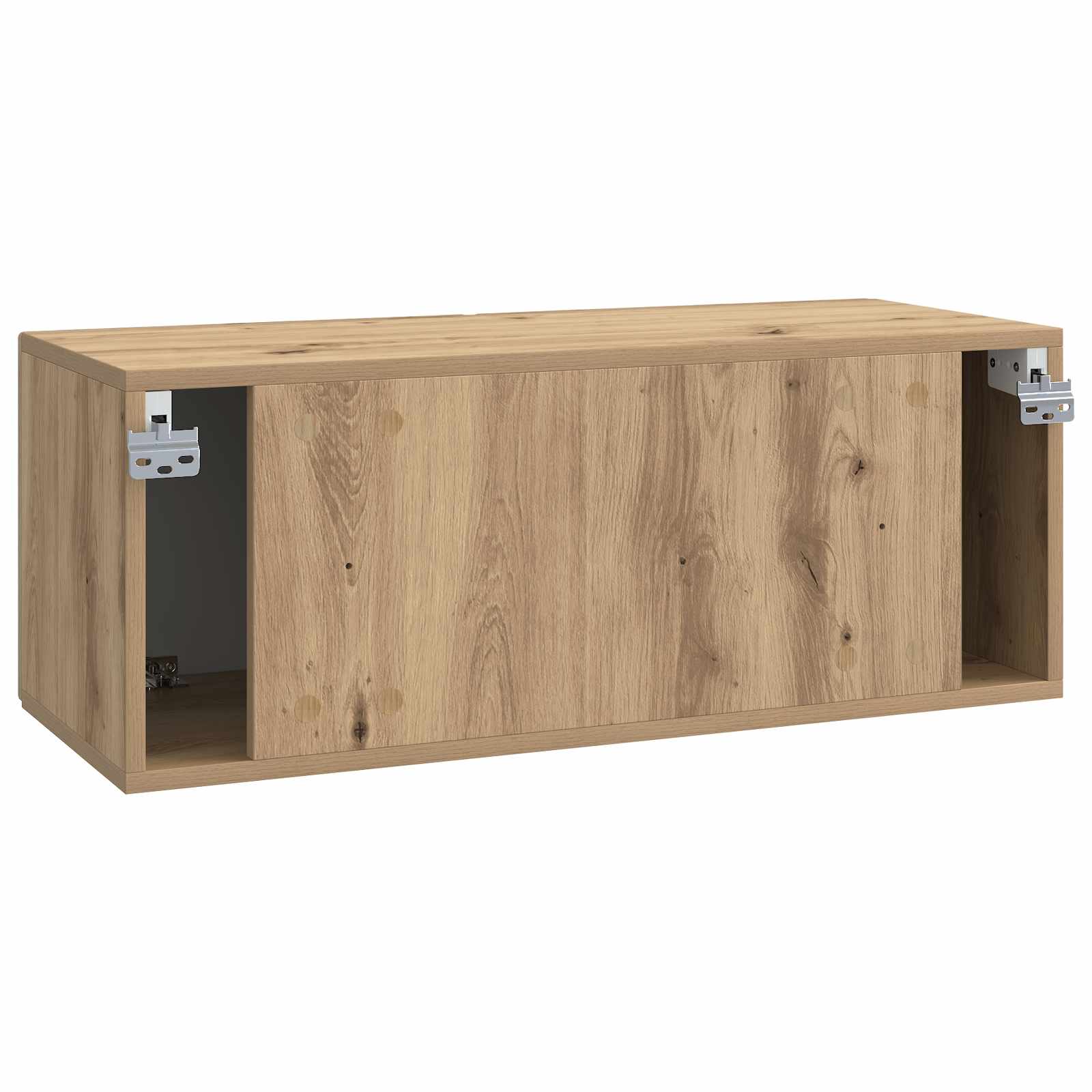 Nástěnná Tv Skříň 78,5 X 31 X 30 Cm Dub Artisan