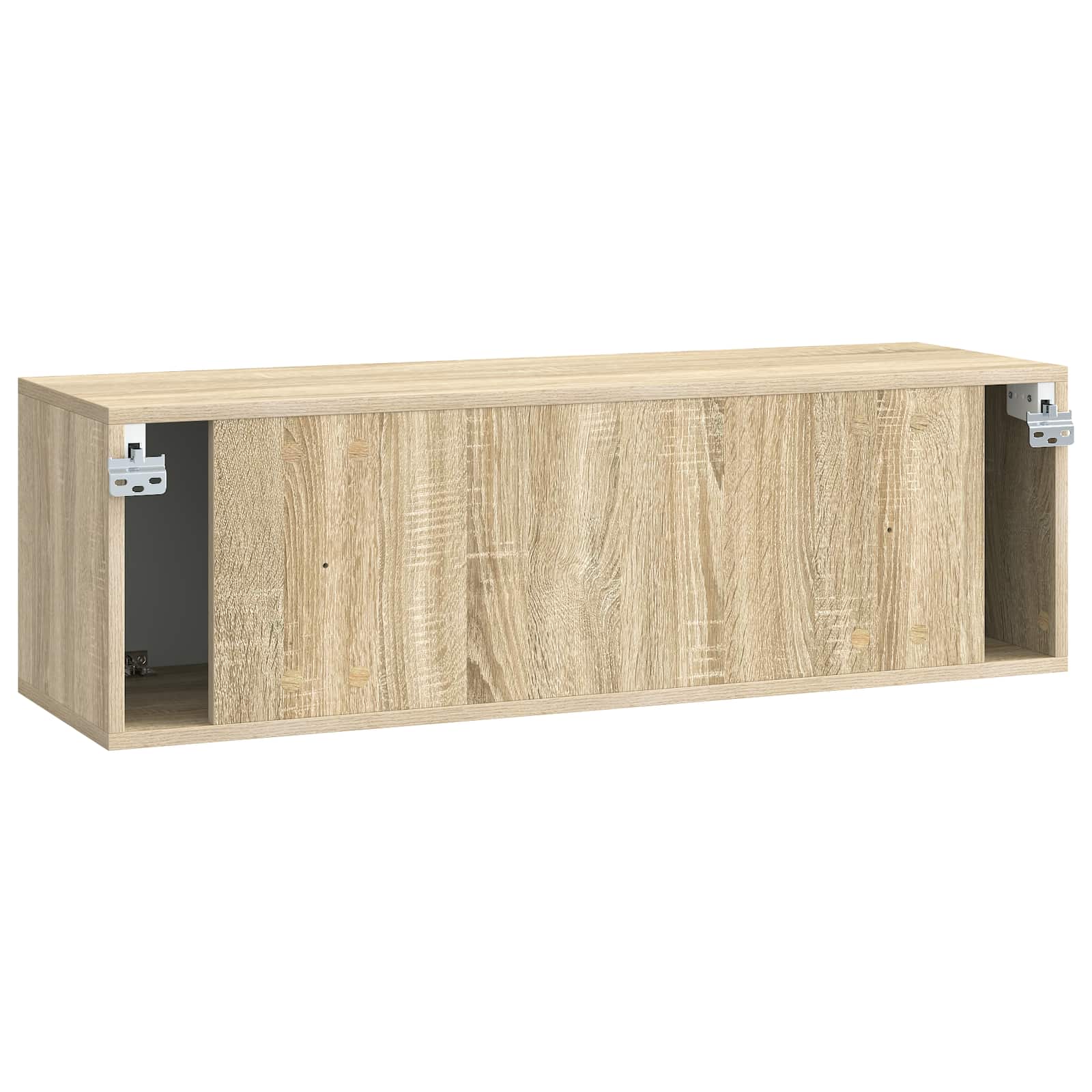 Nástěnná Tv Skříň Dub Sonoma 98 X 31 X 30 Cm Kompozitní Dřevo