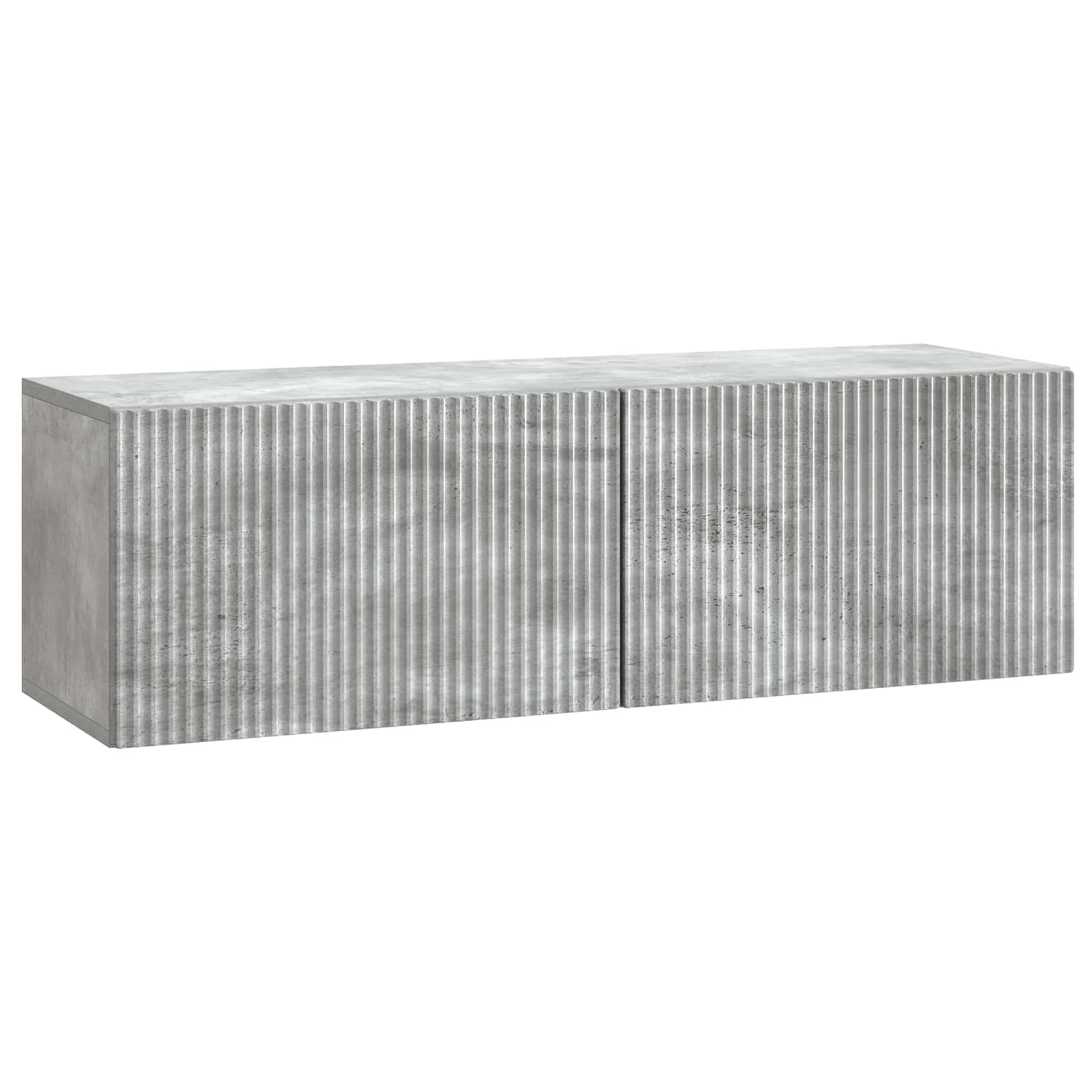 Nástěnná Tv Skříň Nástěnný Betonově Šedá 98 X 31 X 30 Cm
