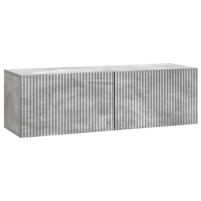 Nástěnná Tv Skříň Nástěnný Betonově Šedá 98 X 31 X 30 Cm
