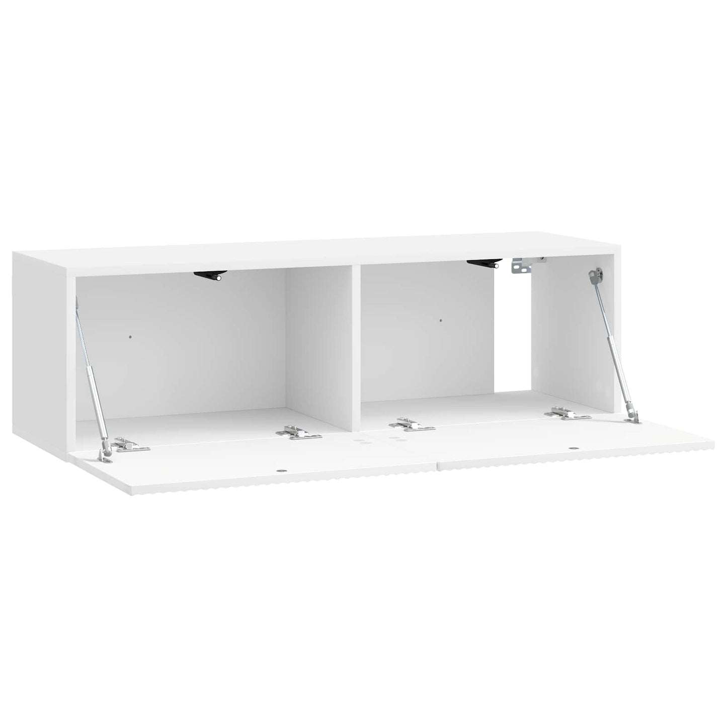 Nástěnná Tv Skříň Bílá S Vysokým Leskem 98 X 31 X 30 Cm