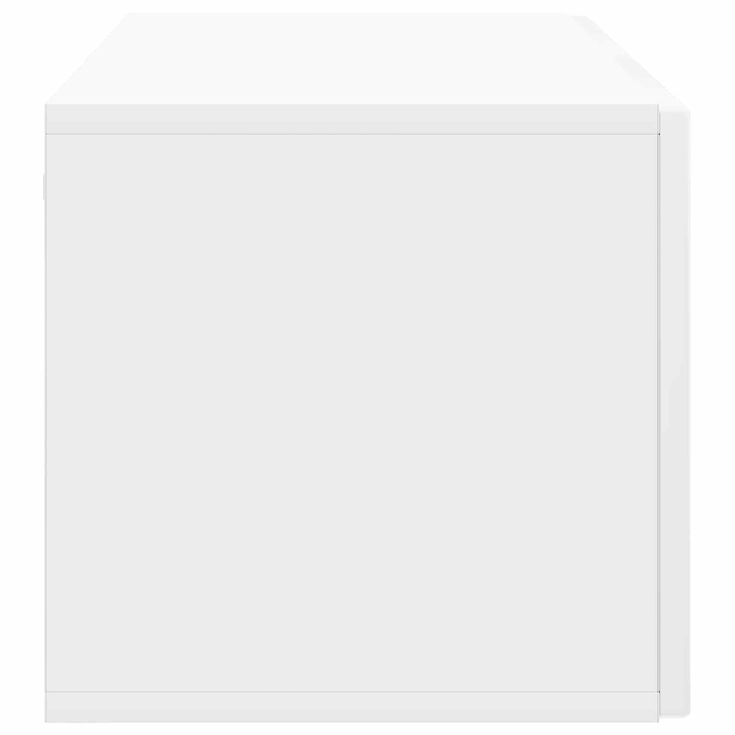 Nástěnná Tv Skříň Bílá S Vysokým Leskem 98 X 31 X 30 Cm