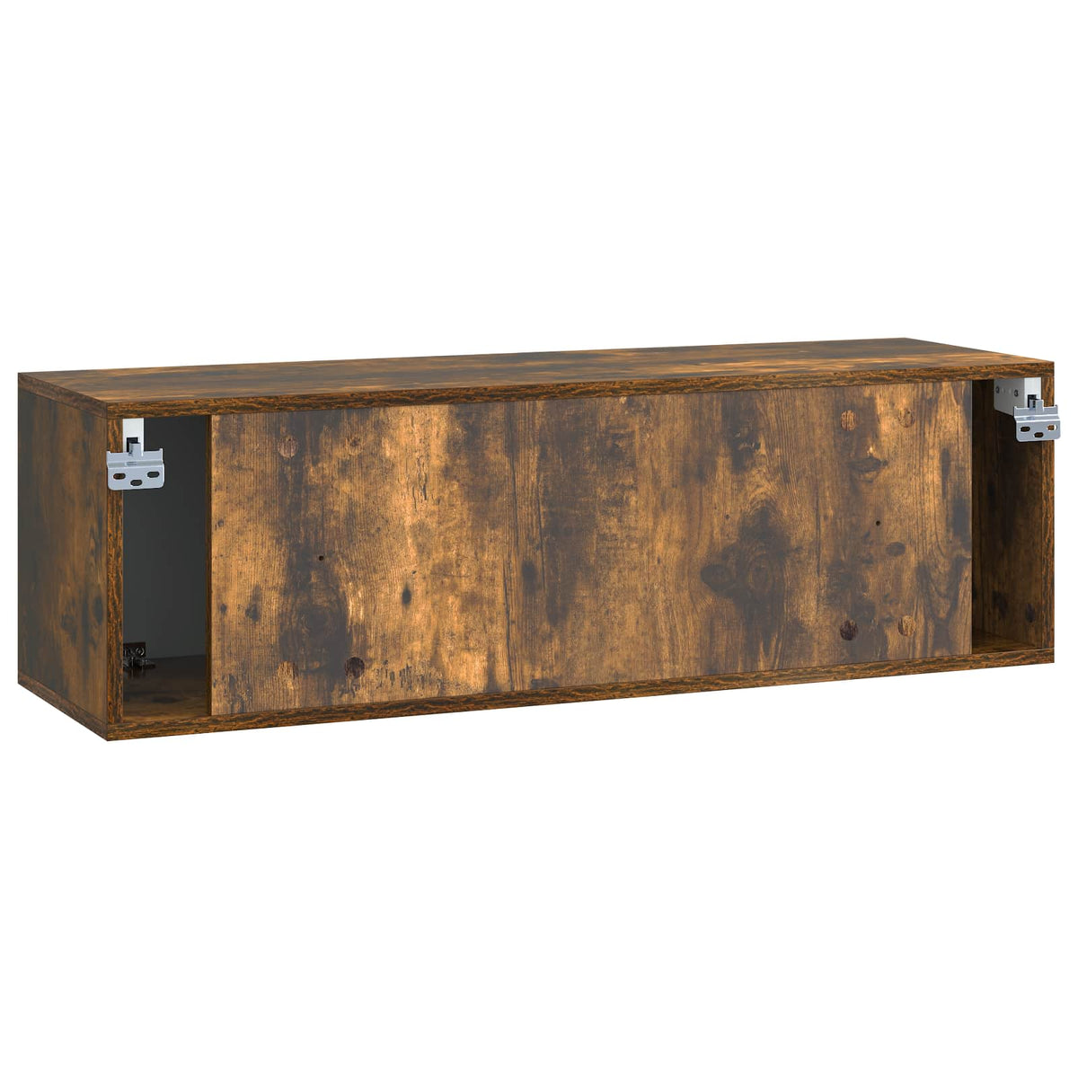 Nástěnná Tv Skříň Kouřový Dub 98 X 31 X 30 Cm Kompozitní Dřevo