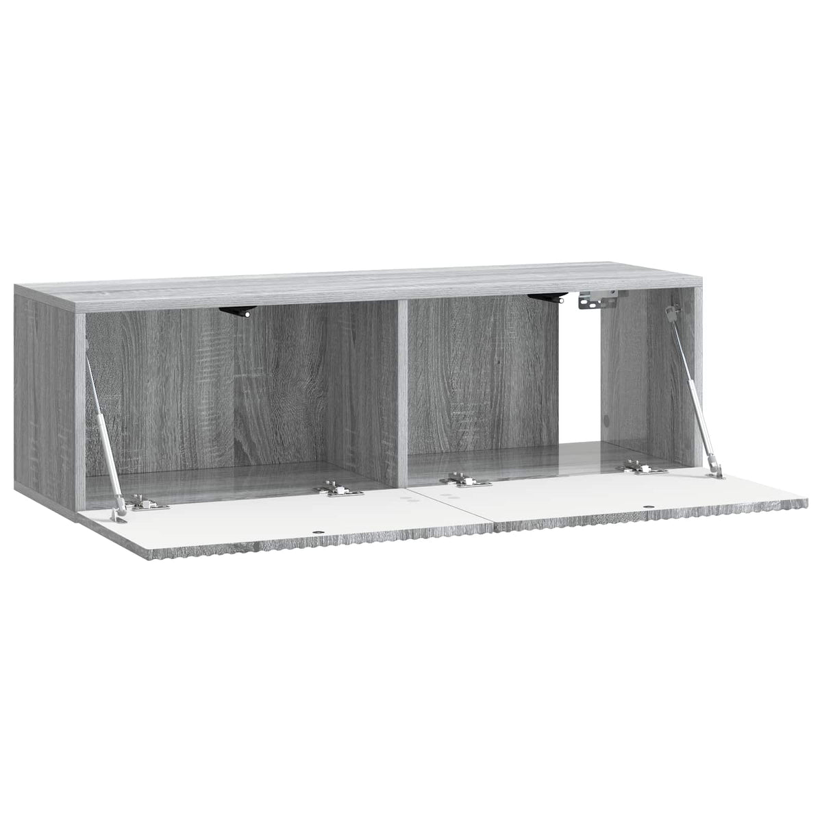Nástěnná Tv Skříň Šedá Sonoma 98 X 31 X 30 Cm Kompozitní Dřevo