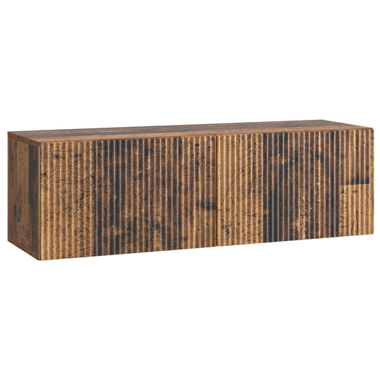 Nástěnná Tv Skříň Staré Dřevo 98 X 31 X 30 Cm Kompozitní Dřevo
