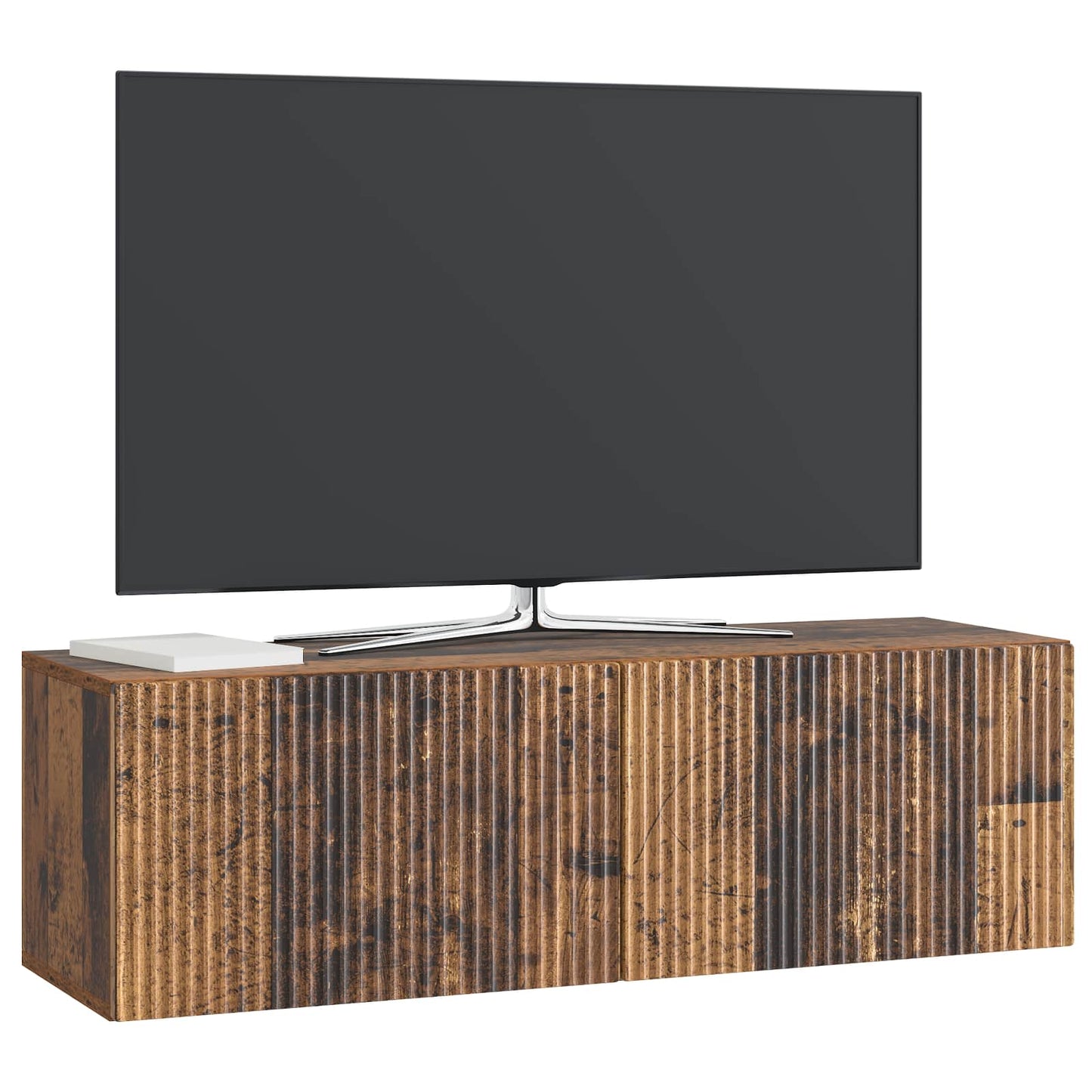 Nástěnná Tv Skříň Staré Dřevo 98 X 31 X 30 Cm Kompozitní Dřevo