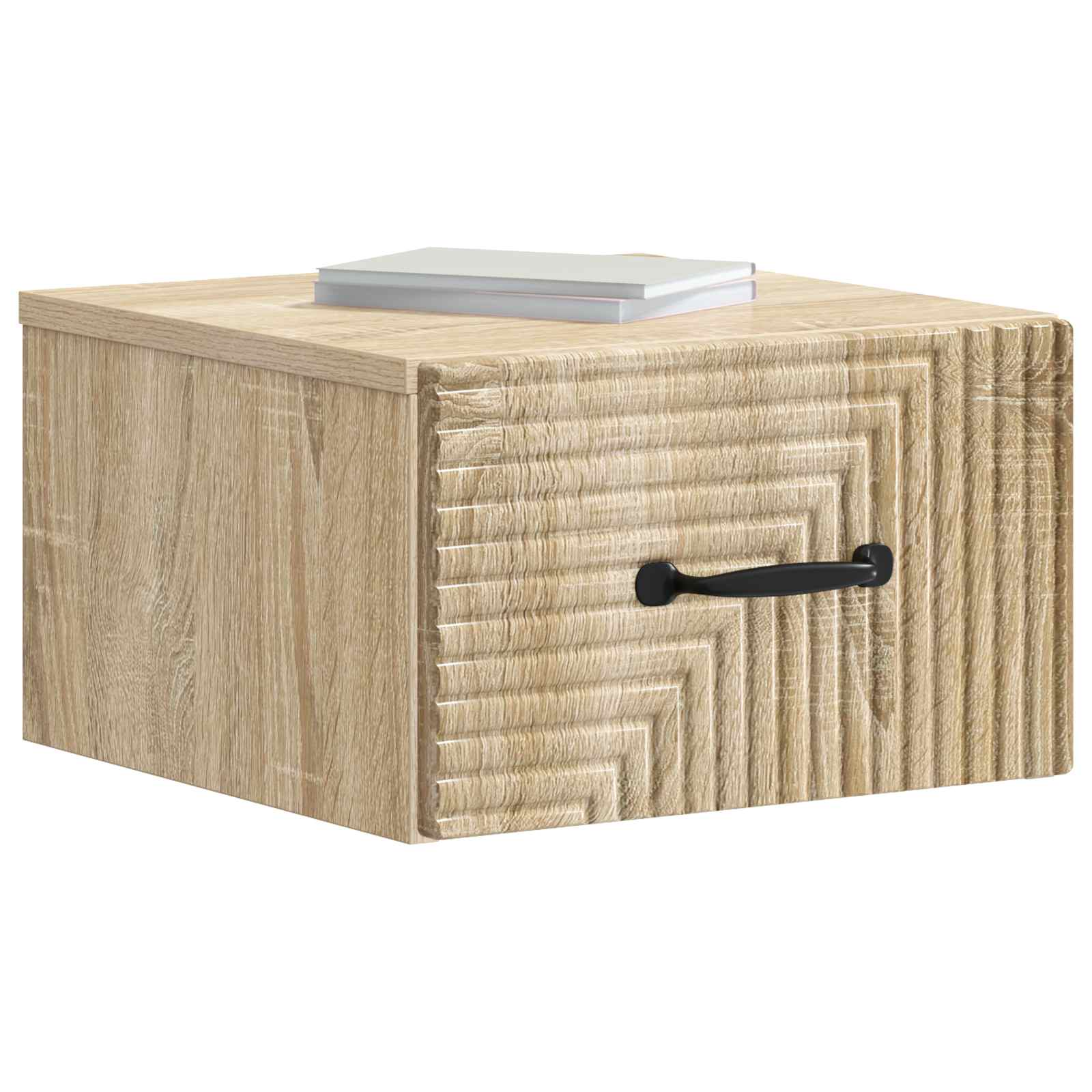 Nástěnný Noční Stolek 2 Pcs Dub Sonoma 34,5 X 33 X 20 Cm