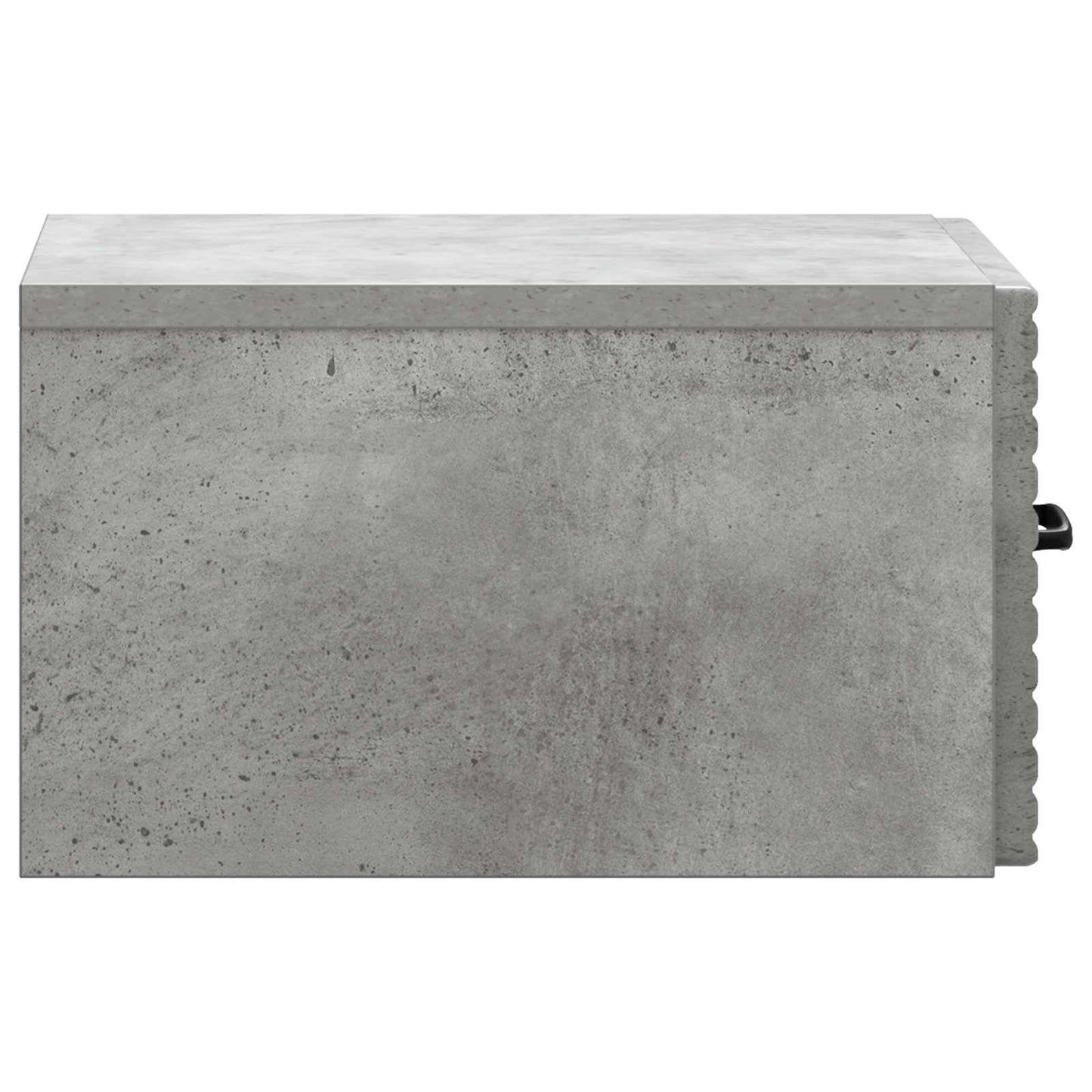 Nástěnný Noční Stolek 2 Pcs Betonově Šedá 34,5 X 33 X 20 Cm