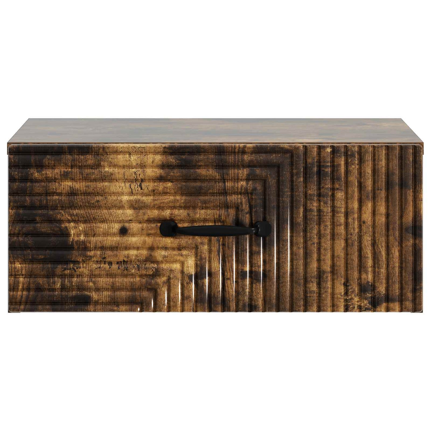 Nástěnný Noční Stolek 2 Pcs Kouřový Dub 49 X 34,5 X 20 Cm