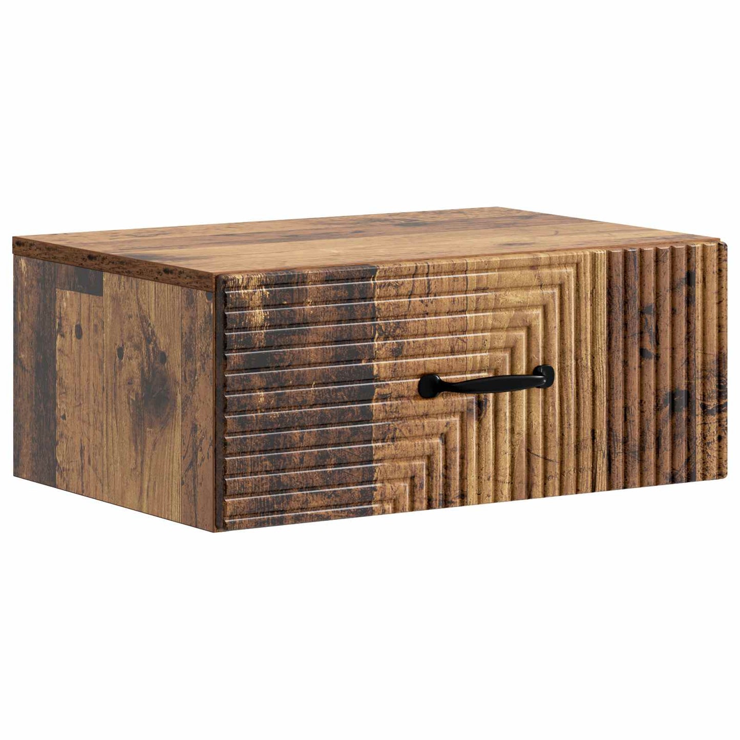 Nástěnný Noční Stolek 2 Pcs Staré Dřevo 49 X 34,5 X 20 Cm