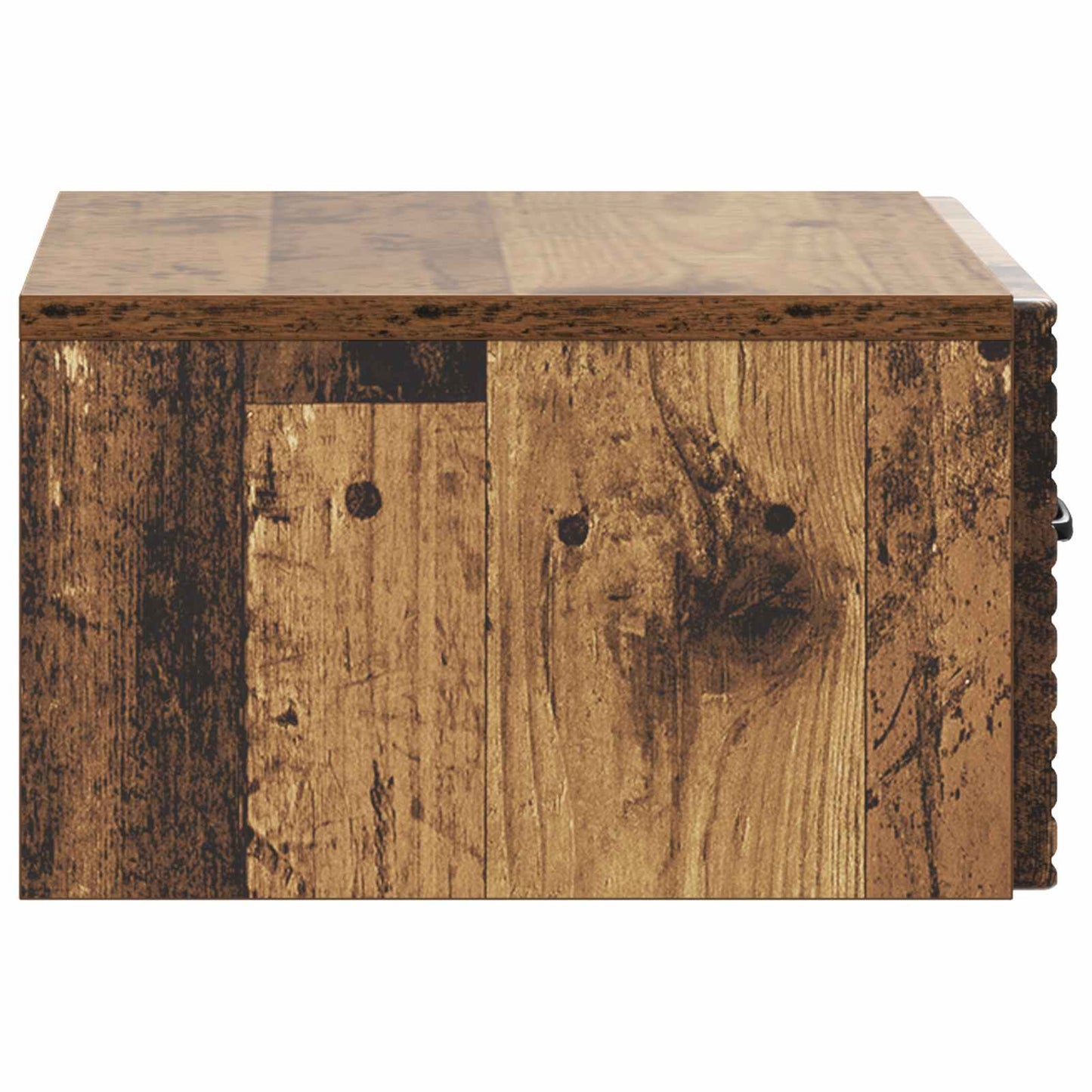 Nástěnný Noční Stolek 2 Pcs Staré Dřevo 49 X 34,5 X 20 Cm