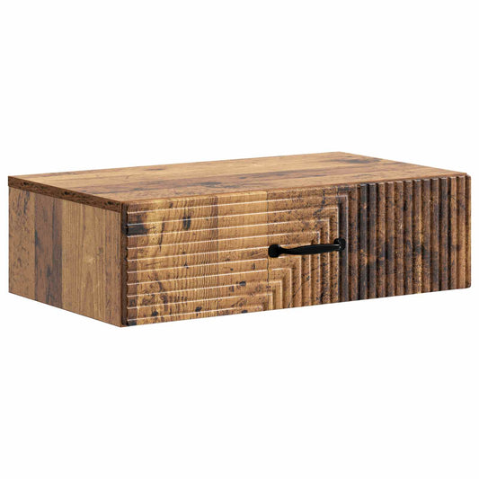 Nástěnný Boční Stůl Staré Dřevo 59 X 34,5 X 17 Cm
