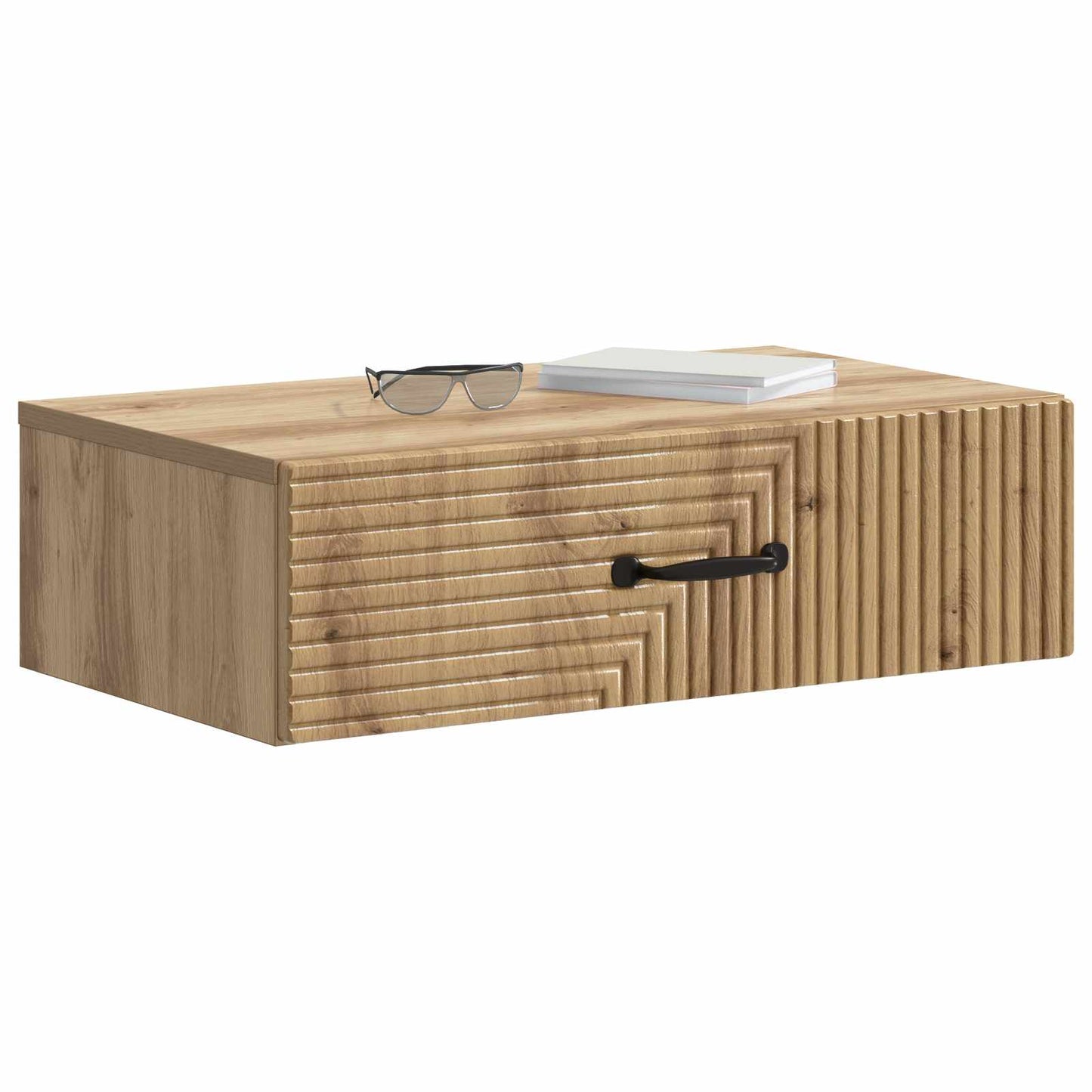 Nástěnný Boční Stůl 59 X 34,5 X 17 Cm Kompozitní Dřevo