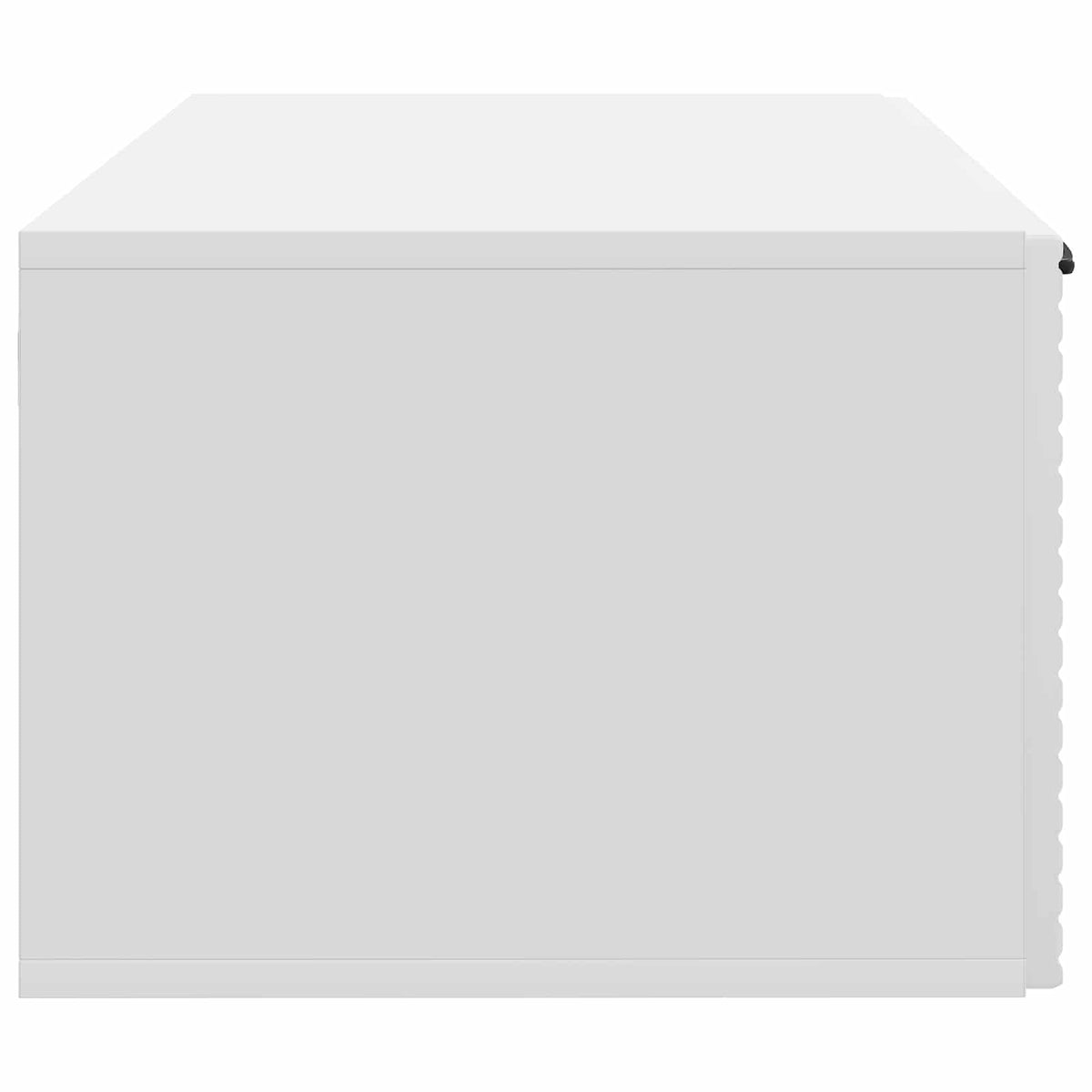 Nástěnná Tv Skříň Bílá 59,5 X 41 X 30 Cm Kompozitní Dřevo