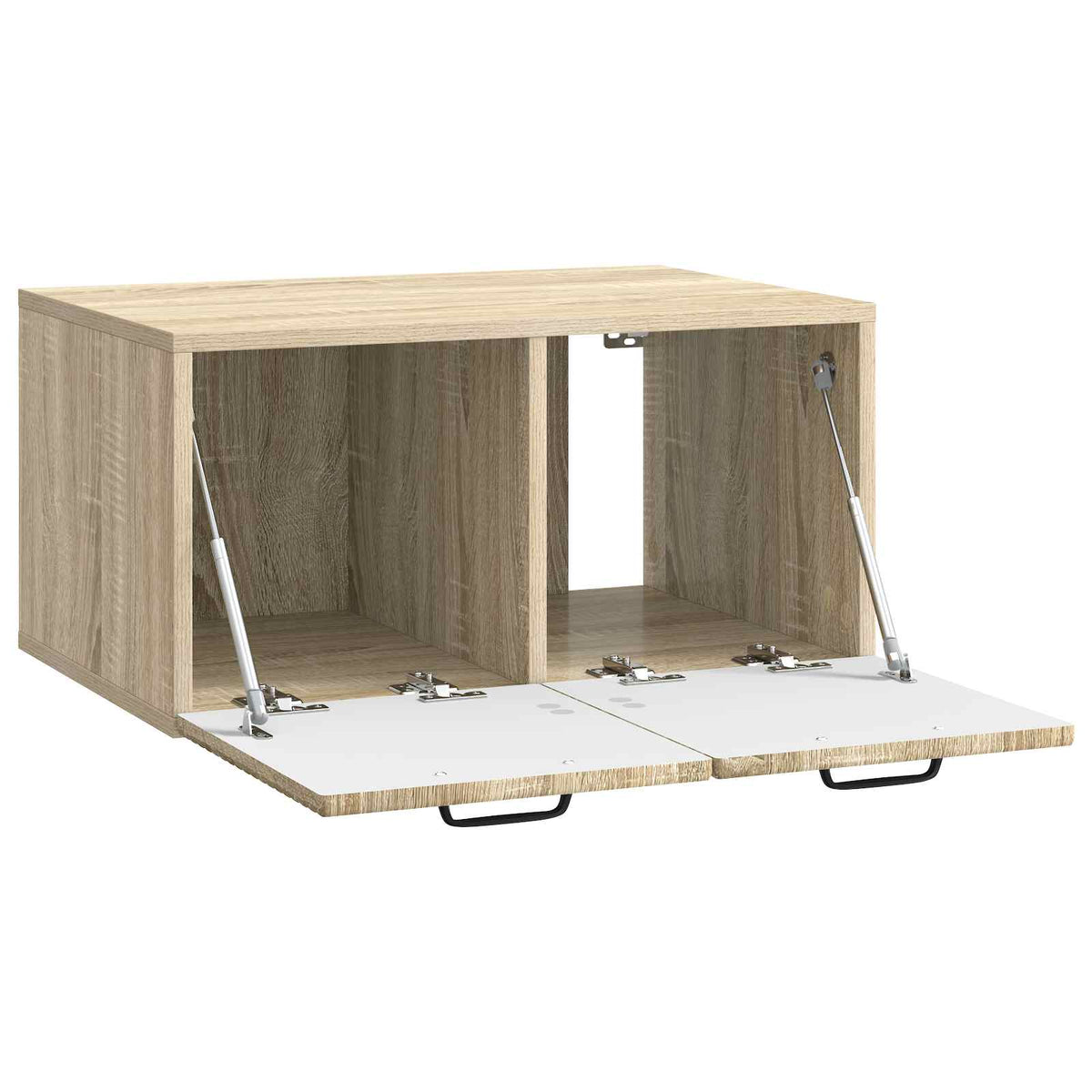 Nástěnná Tv Skříň Dub Sonoma 59,5 X 41 X 30 Cm Kompozitní Dřevo
