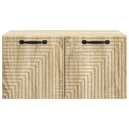 Nástěnná Tv Skříň Dub Sonoma 59,5 X 41 X 30 Cm Kompozitní Dřevo