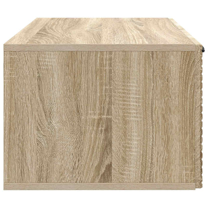 Nástěnná Tv Skříň Dub Sonoma 59,5 X 41 X 30 Cm Kompozitní Dřevo