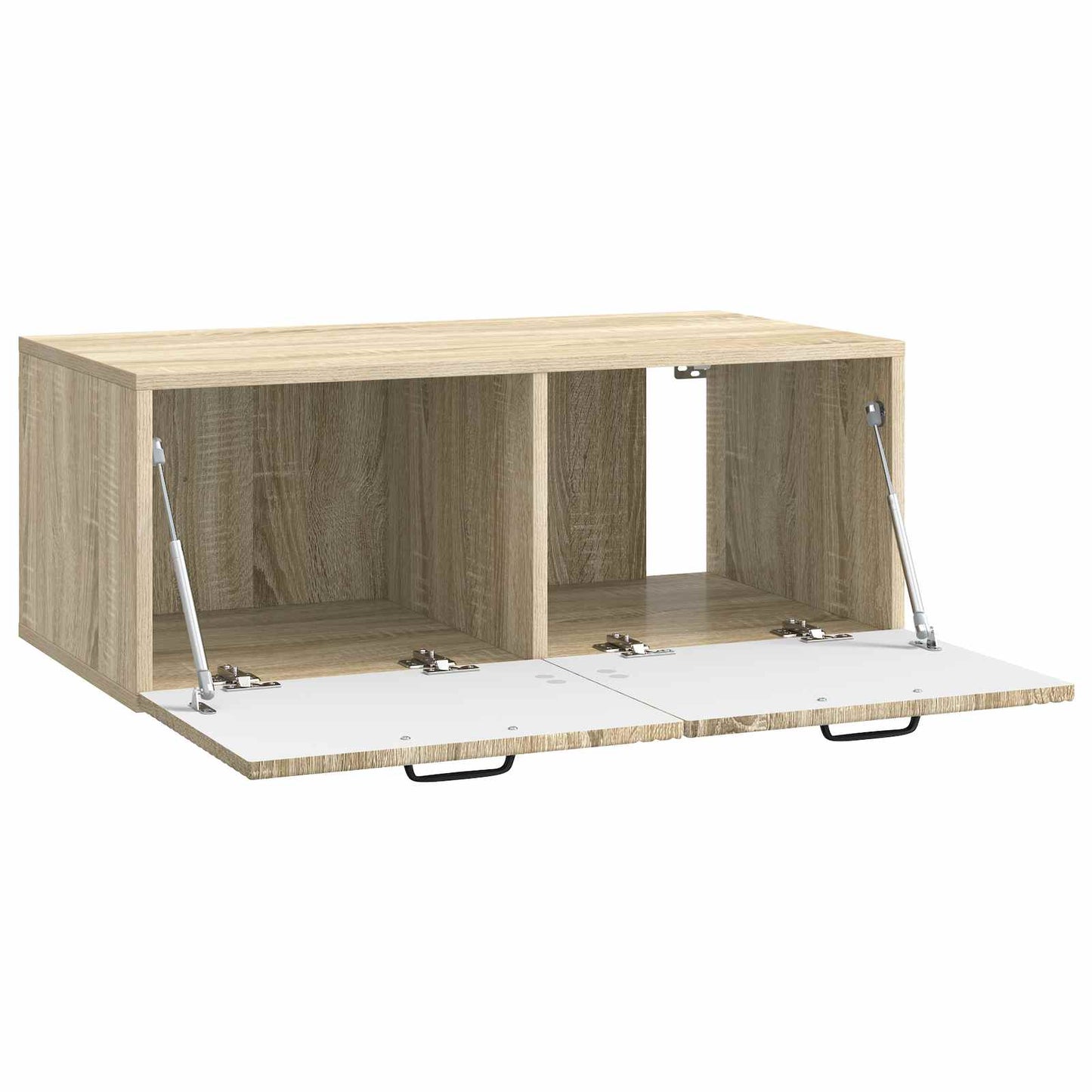 Nástěnná Tv Skříň Dub Sonoma 78,5 X 41 X 30 Cm Kompozitní Dřevo